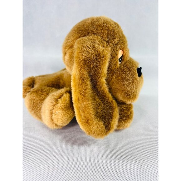 Vintage Walmart Sad Eyes Hound Dog Stuffed Animal Plush - Picture 4 of 6